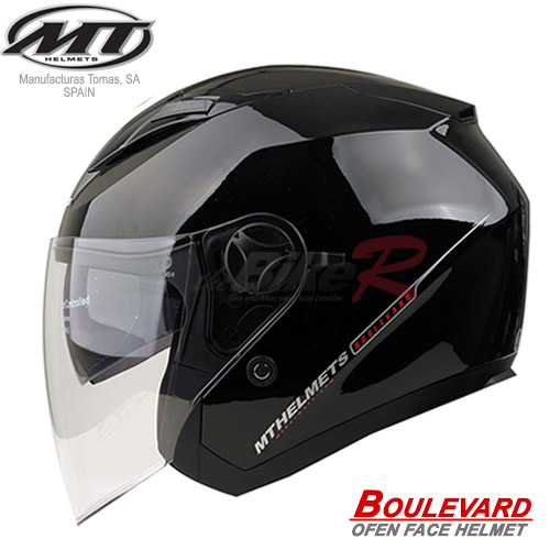 [MT Helmet] Boulevard / 볼레발드 오픈페이스 헬멧(블랙)
