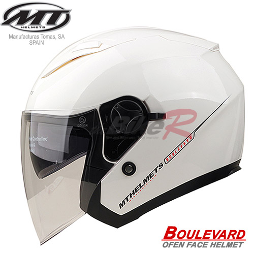 [MT Helmet] Boulevard / 볼레발드 오픈페이스 헬멧(화이트)