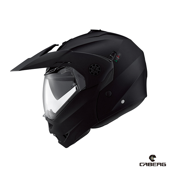[CABERG] TOURMAX MATT BLACK / 카베르그 투어맥스 무광 검정 시스템 헬멧 (PINLOCK 안티포그 렌즈 및 친 커튼 증정)