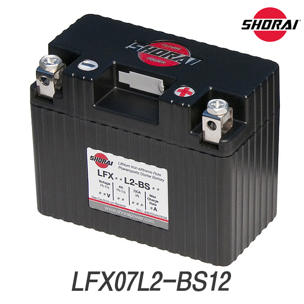 [SHORAI] 쇼라이 오토바이 리튬 배터리 LFX07L2-BS12 YAMAHA VOX 야마하 복스