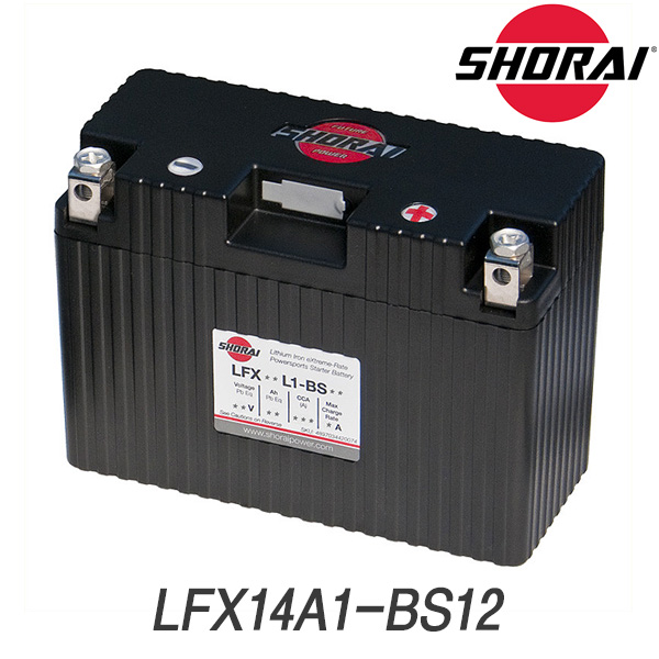 [SHORAI] 쇼라이 오토바이 리튬 배터리 LFX14A1-BS12 베스파 GTS300