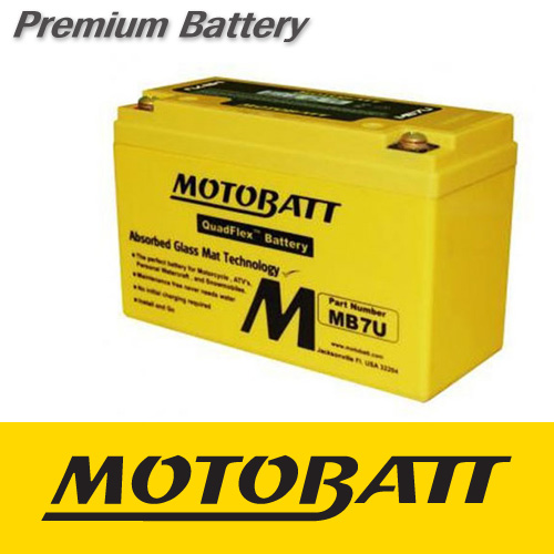 [MOTOBATT] 모토뱃 AGM 배터리 12V6.5AH (MB7U)